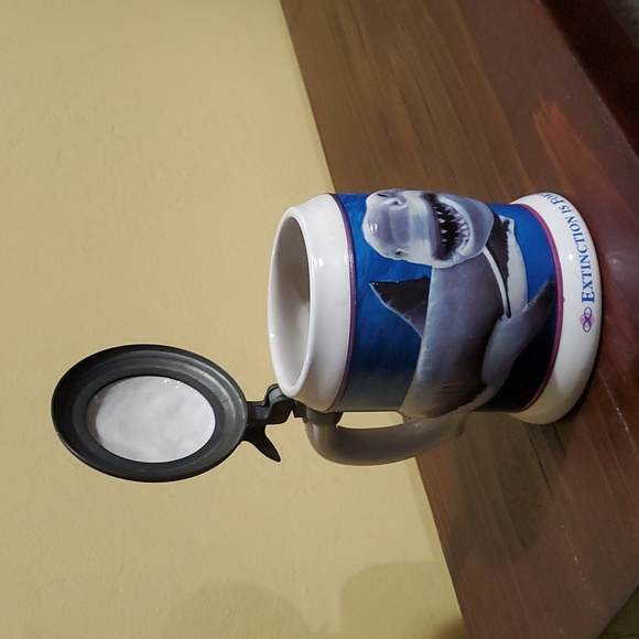 Anheuser-Busch Great White Shark beer stien - Picture 5 of 7